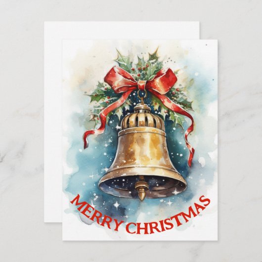  Bell - Kerst Kaart (Voorkant / Achterkant)