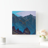 Bell Mountain, 1932, van Nicholas Roerich Vierkante Klok (Huis)