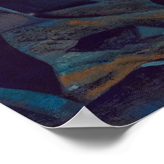 Bell Mountain door Nicholas Roerich Poster (Hoek)