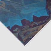 Bell Mountain door Nicholas Roerich Tissuepapier (Detail)