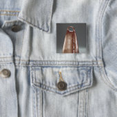 Bell of Clogher, uit Ierland Vierkante Button 5,1 Cm (In situ)