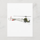 Bell OH-13 Sioux Briefkaart (Voorkant)