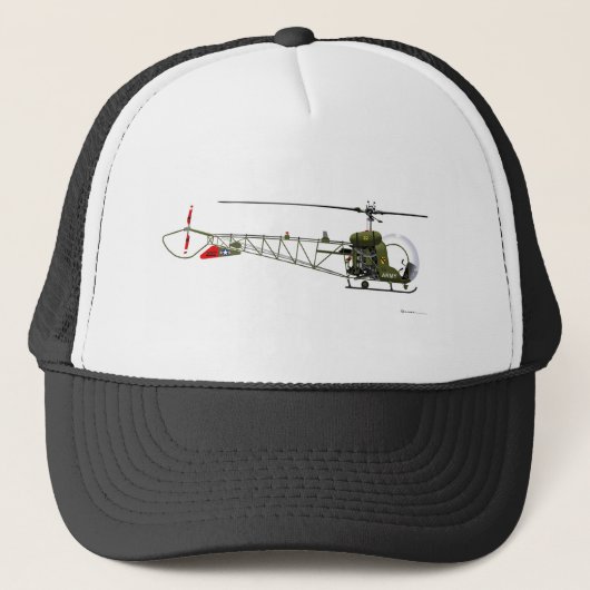 Bell OH-13 Sioux Trucker Pet (Voorkant)
