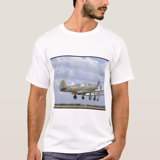 Bell P39 Airacobra, P63 King Cobra_WWII Planes T-shirt (Voorkant)
