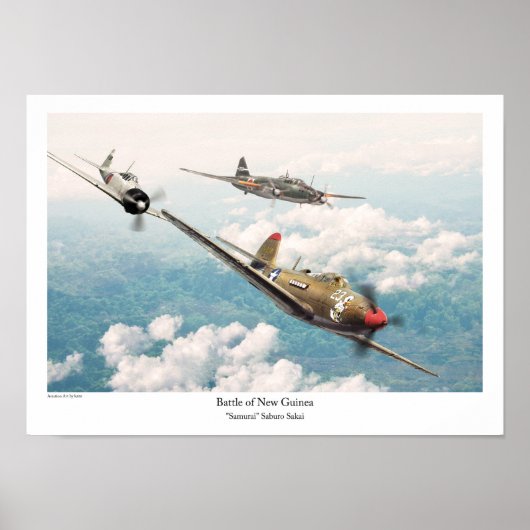 Bell P-39 Airacobra Poster (Voorkant)