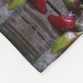 bell pepper blanket fleece deken (Hoek)