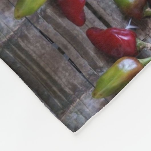 bell pepper blanket fleece deken (Hoek)