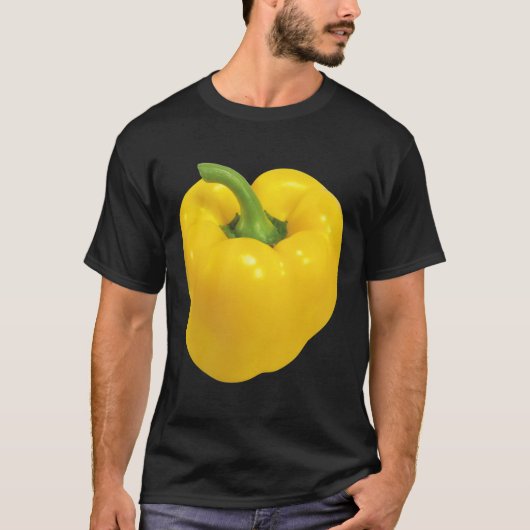 BELL PEPPER (GEEL) T-SHIRT (Voorkant)