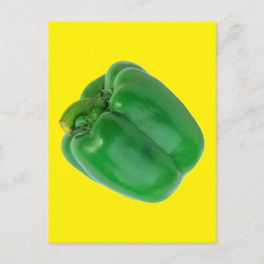 BELL PEPPER (GROEN) BRIEFKAART (Voorkant)