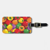 Bell Pepper Patroon Bagagelabel (Voorkant horizontaal)