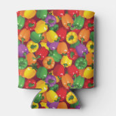 Bell Pepper Patroon Blikjeskoeler (Achterkant)