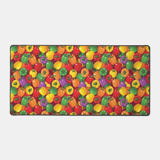 Bell Pepper Patroon Bureaumat (Voorkant)