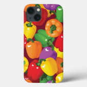 Bell Pepper Patroon Case-Mate iPhone Case (Achterkant)