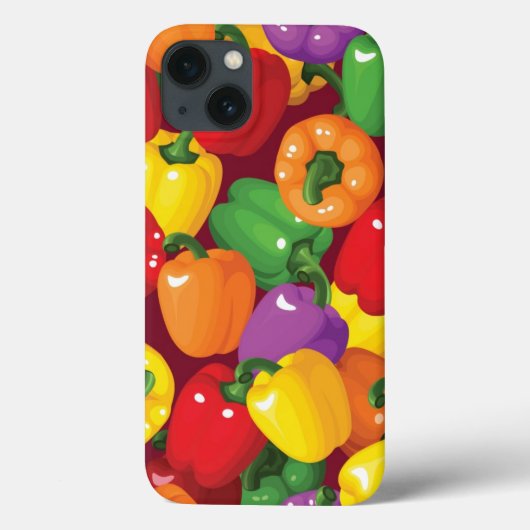 Bell Pepper Patroon Case-Mate iPhone Case (Achterkant)