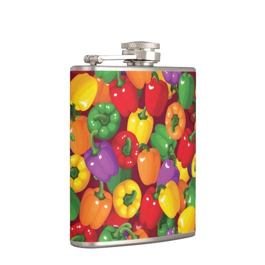 Bell Pepper Patroon Heupfles (Rechts)