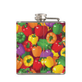 Bell Pepper Patroon Heupfles (Achterkant)