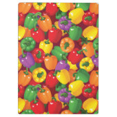Bell Pepper Patroon Klembord (Achterkant)