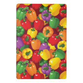 Bell Pepper Patroon Mini Klembord (Achterkant)