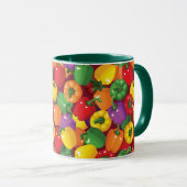 Bell Pepper Patroon Mok (Voorkant rechts)