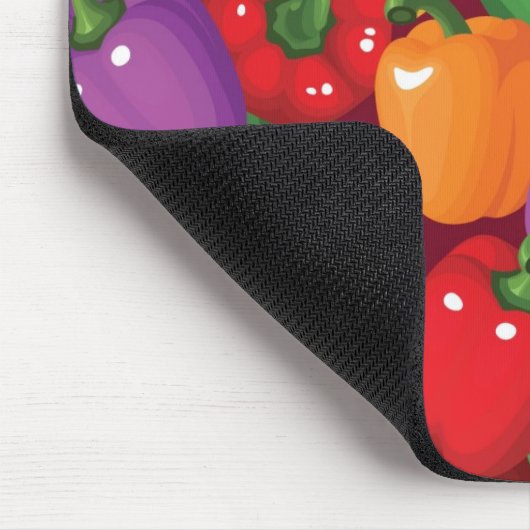 Bell Pepper Patroon Muismat (Hoek)