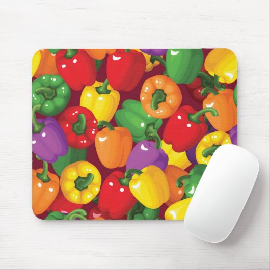 Bell Pepper Patroon Muismat (Met muis)