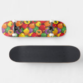 Bell Pepper Patroon Persoonlijk Skateboard (Horizontaal)