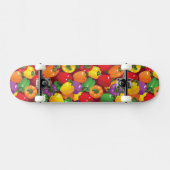 Bell Pepper Patroon Persoonlijk Skateboard (Horizontaal)