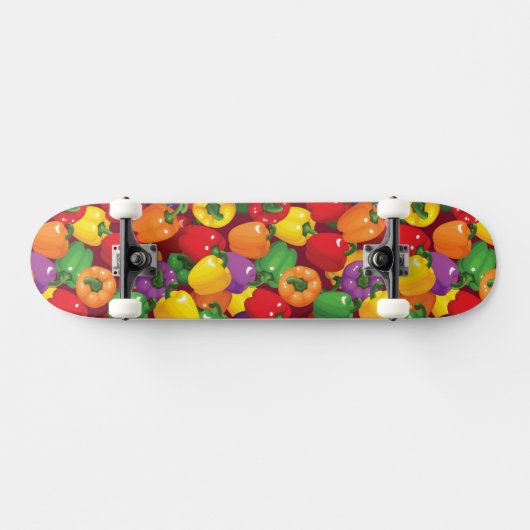 Bell Pepper Patroon Persoonlijk Skateboard (Horizontaal)