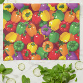 Bell Pepper Patroon Theedoek (Gevouwen)