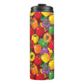 Bell Pepper Patroon Thermosbeker (Voorkant)