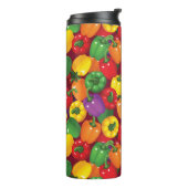 Bell Pepper Patroon Thermosbeker (Gedraaid links)
