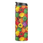 Bell Pepper Patroon Thermosbeker (Geroteerd rechts)