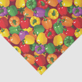 Bell Pepper Patroon Tissuepapier (Detail)