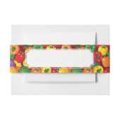 Bell Pepper Patroon Uitnodigingen Wikkel (Voorkant Voorbeeld)