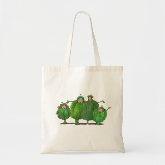 Bell Pepper People Bag Tote Bag (Voorkant)