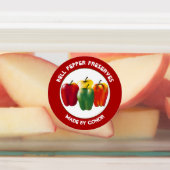 Bell Pepper PReserves Labels (Aangebracht)