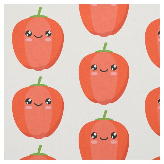 Bell Pepper Red Stof (Swatch)