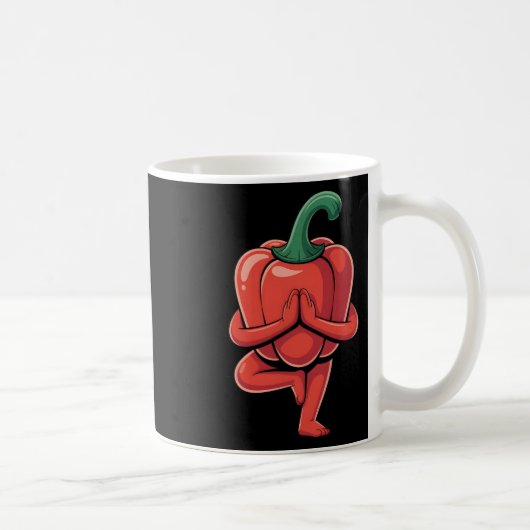 Bell Pepper Yoga  Koffiemok (Rechts)