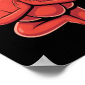 Bell Pepper Yoga  Poster (Hoek)