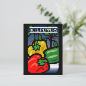 Bell Peppers Briefkaart (Staand voorkant)