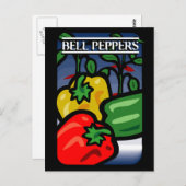 Bell Peppers Briefkaart (Voorkant / Achterkant)