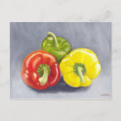 Bell Peppers Briefkaart (Voorkant)