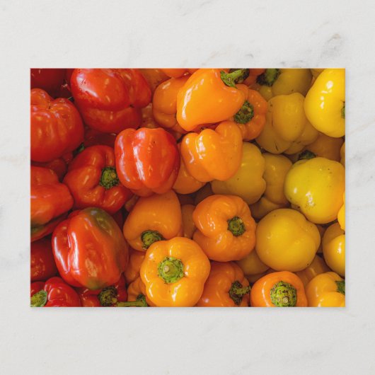 Bell Peppers Foto Briefkaart (Voorkant)