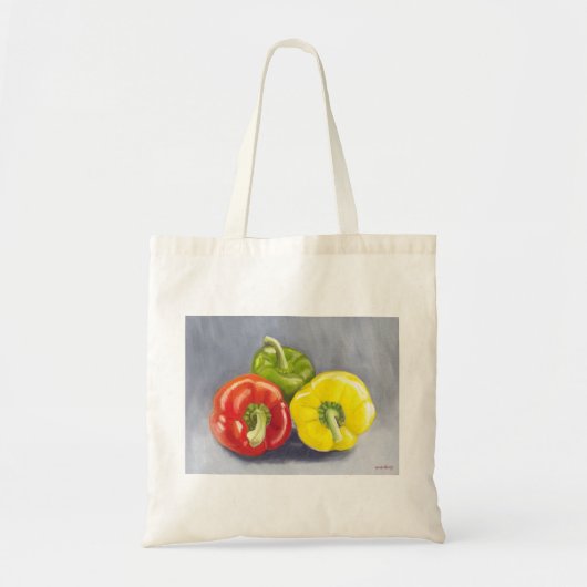 Bell Peppers - Gepersonaliseerd Tote Bag (Voorkant)