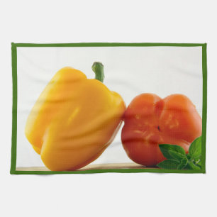 Bell Peppers Kitchen Towel Home Decor Theedoek