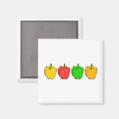 Bell Peppers Magneet (Voorkant / Achterkant)