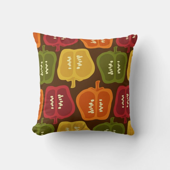 Bell Peppers Pillow Kussen (Voorkant)