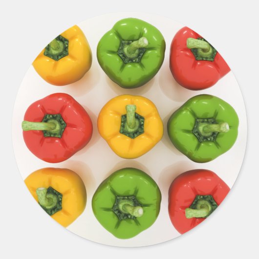 Bell Peppers Stickers (Voorkant)