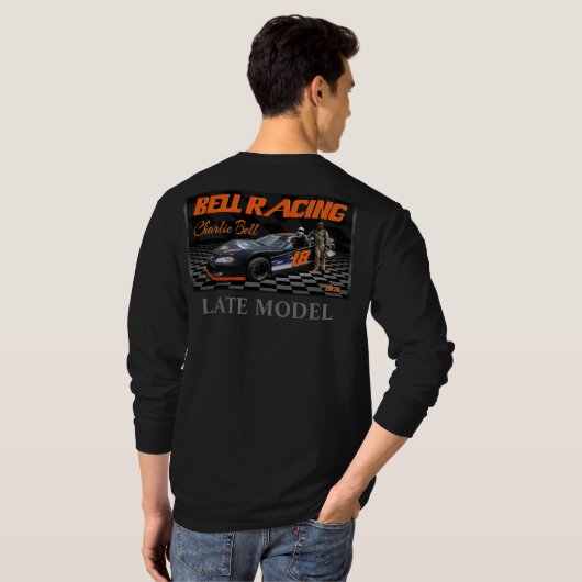Bell Racing 2021 Stock Car T-Shirt Long Meve (Achterkant volledig)