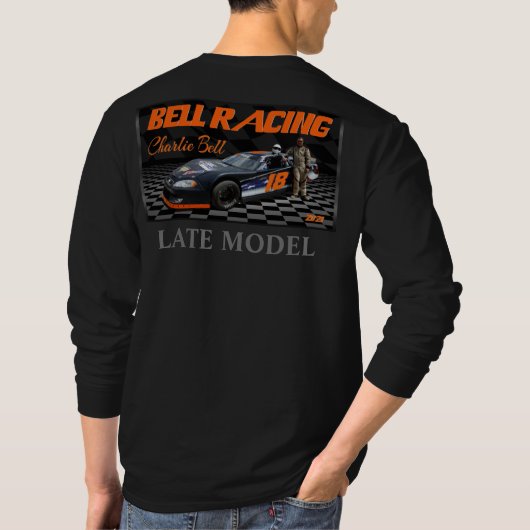Bell Racing 2021 Stock Car T-Shirt Long Meve (Achterkant)